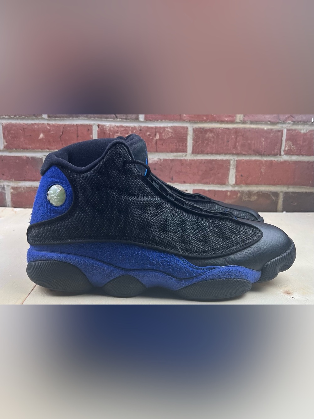 Air Jordan 13 Retro Black Hyper Royal Men Sz 13